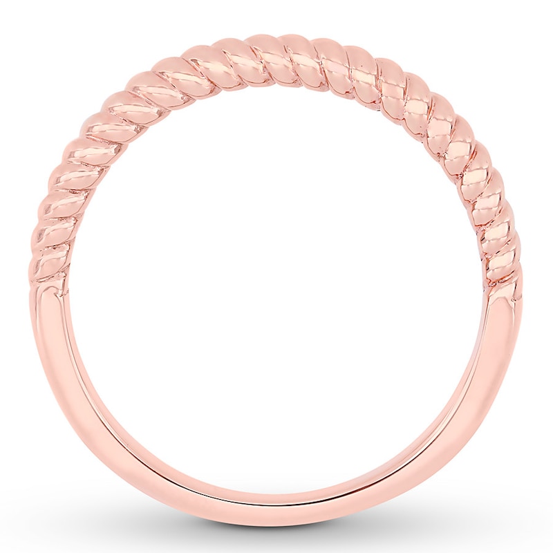 Wedding Band 14K Rose Gold