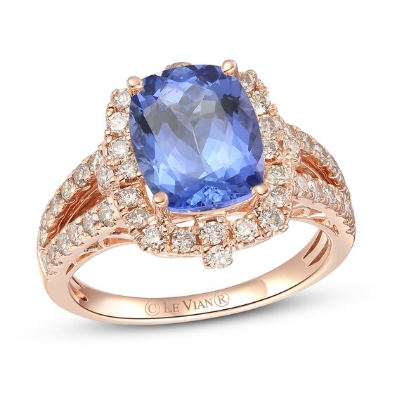 Le Vian Tanzanite 3/4 ct tw Diamonds 14K Strawberry Gold