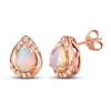 Thumbnail Image 0 of Le Vian Opal Earrings 1/5 ct tw Diamonds 14K Strawberry Gold