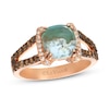 Thumbnail Image 0 of Le Vian Aquaprase Ring 1/2 ct tw Diamonds 14K Strawberry Gold