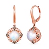 Thumbnail Image 0 of Le Vian Opal Earrings 1/6 ct tw Diamonds 14K Strawberry Gold