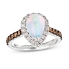 Thumbnail Image 1 of Le Vian Opal Ring 3/4 ct tw Diamonds 14K Vanilla Gold