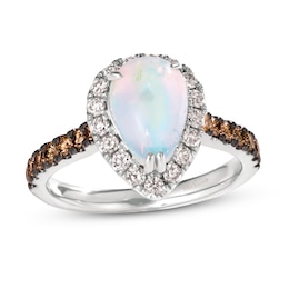 Le Vian Opal Ring 3/4 ct tw Diamonds 14K Vanilla Gold