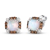 Thumbnail Image 0 of Le Vian Opal Earrings 1/8 ct tw Diamonds 14K Vanilla Gold