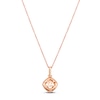 Thumbnail Image 2 of Le Vian Morganite Necklace 1/10 ct tw Diamonds 14K Strawberry Gold