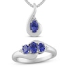 Thumbnail Image 0 of Tanzanite Boxed Set Sterling Silver - Size 7