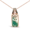 Thumbnail Image 0 of Le Vian Aquaprase Necklace 1/6 ct tw Diamonds 14K Strawberry Gold 18"