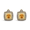 Thumbnail Image 0 of Le Vian Citrine Earrings 3/4 ct tw Diamonds 14K Honey Gold