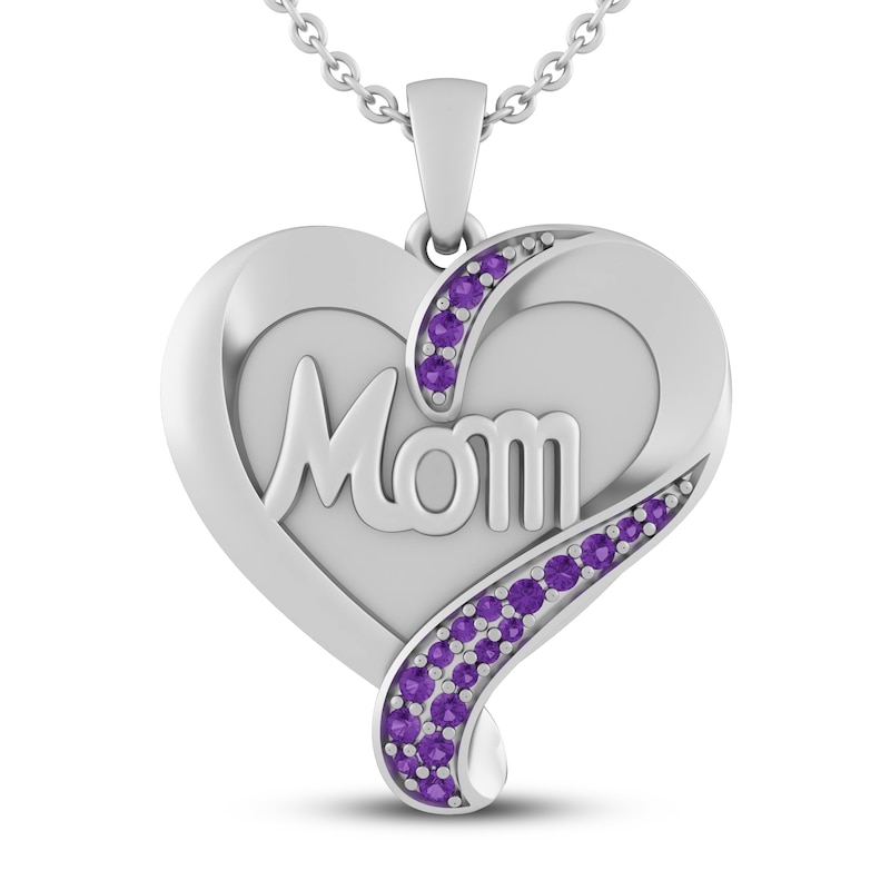 Cabochon necklace silver /' Love you Mom /' pink pink silver plates Mother/'s Day