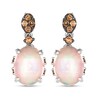 Thumbnail Image 1 of Le Vian Opal Earrings 1/3 ct tw Diamonds 14K Vanilla Gold