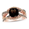 Thumbnail Image 0 of Le Vian Diamond & Quartz Ring 3/4 ct tw 14K Strawberry Gold