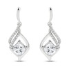 Thumbnail Image 2 of White Topaz Earrings Sterling Silver