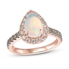 Thumbnail Image 1 of Le Vian Opal Ring 3/4 ct tw Diamonds 14K Strawberry Gold
