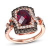 Thumbnail Image 1 of Le Vian Rhodolite Ring 1 ct tw Diamonds 14K Strawberry Gold