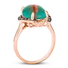 Thumbnail Image 2 of Le Vian Aquaprase Ring 1/5 ct tw Diamonds 14K Strawberry Gold