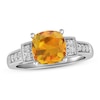 Thumbnail Image 0 of Citrine & White Topaz Ring Sterling Silver