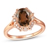 Thumbnail Image 1 of Le Vian Quartz Ring 1/8 ct tw Diamonds 14K Strawberry Gold