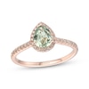 Thumbnail Image 1 of Le Vian Quartz Ring 1/3 ct to Diamonds 14K Strawberry Gold