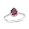 Thumbnail Image 0 of Le Vian Rhodolite & Diamond Ring 1/3 ct tw 14K Vanilla Gold