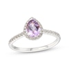 Thumbnail Image 1 of Le Vian Light Amethyst & Diamond Ring 1/3 ct tw 14K Vanilla Gold