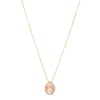 Thumbnail Image 1 of Le Vian Morganite & Diamond Necklace 1/8 ct tw 14K Honey Gold 18&quot;