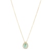 Thumbnail Image 1 of Le Vian Quartz & Diamond Necklace 1/8 ct tw 14K Honey Gold 18&quot;