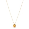 Thumbnail Image 1 of Le Vian Citrine & Diamond Necklace 1/8 ct tw 14K Honey Gold 18&quot;