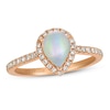 Thumbnail Image 1 of Le Vian Opal Ring 1/3 ct tw Diamonds 14K Strawberry Gold
