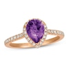 Thumbnail Image 0 of Le Vian Amethyst & Diamond Ring 1/3 ct tw 14K Strawberry Gold