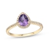 Thumbnail Image 1 of Le Vian Amethyst & Diamond Ring 1/3 ct tw 14K Honey Gold