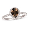 Thumbnail Image 1 of Le Vian Quartz & Diamond Ring 1/3 ct tw 14K Vanilla Gold