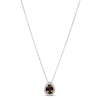 Thumbnail Image 0 of Le Vian Quartz & Diamond Necklace 1/8 ct tw 14K Vanilla Gold 18"