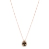 Thumbnail Image 0 of Le Vian Quartz & Diamond Necklace 1/8 ct tw 14K Strawberry Gold 18"