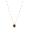 Thumbnail Image 1 of Le Vian Quartz & Diamond Necklace 1/8 ct tw 14K Strawberry Gold 18&quot;