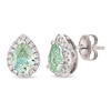 Thumbnail Image 0 of Le Vian Quartz & Diamond Earrings 1/4 ct tw 14K Vanilla Gold