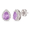 Thumbnail Image 1 of Le Vian Amethyst & Diamond Earrings 1/4 ct tw 14K Vanilla Gold