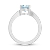 Thumbnail Image 2 of Aquamarine Solitaire Ring Sterling Silver