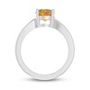 Thumbnail Image 2 of Citrine Solitaire Ring Sterling Silver