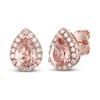 Thumbnail Image 0 of Le Vian Morganite & Diamond Earrings 1/4 ct tw 14K Strawberry Gold