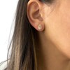 Thumbnail Image 2 of Le Vian Morganite & Diamond Earrings 1/4 ct tw 14K Strawberry Gold