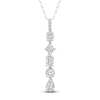 Thumbnail Image 1 of Diamond Necklace 3/4 ct tw 10K White Gold 18&quot;