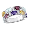 Thumbnail Image 1 of Multi-Gemstone Ring Sterling Silver