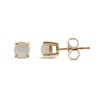 Thumbnail Image 1 of Opal Solitaire Earrings 10K Yellow Gold