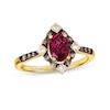 Thumbnail Image 1 of Le Vian Rhodolite Garnet Ring 1/5 ct tw Diamonds 14K Honey Gold
