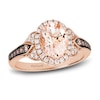 Thumbnail Image 1 of Le Vian Morganite Ring 1/3 ct tw Diamonds 14K Strawberry Gold