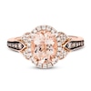 Thumbnail Image 1 of Le Vian Morganite Ring 1/3 ct tw Diamonds 14K Strawberry Gold