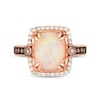 Thumbnail Image 2 of Le Vian Opal Ring 3/8 ct tw Diamonds 14K Strawberry Gold