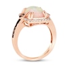 Thumbnail Image 4 of Le Vian Opal Ring 3/8 ct tw Diamonds 14K Strawberry Gold