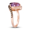 Thumbnail Image 4 of Le Vian Amethyst Ring 1/4 ct tw Diamonds 14K Strawberry Gold