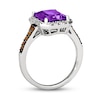 Thumbnail Image 4 of Le Vian Amethyst Ring 3/8 ct tw Diamonds 14K Vanilla Gold